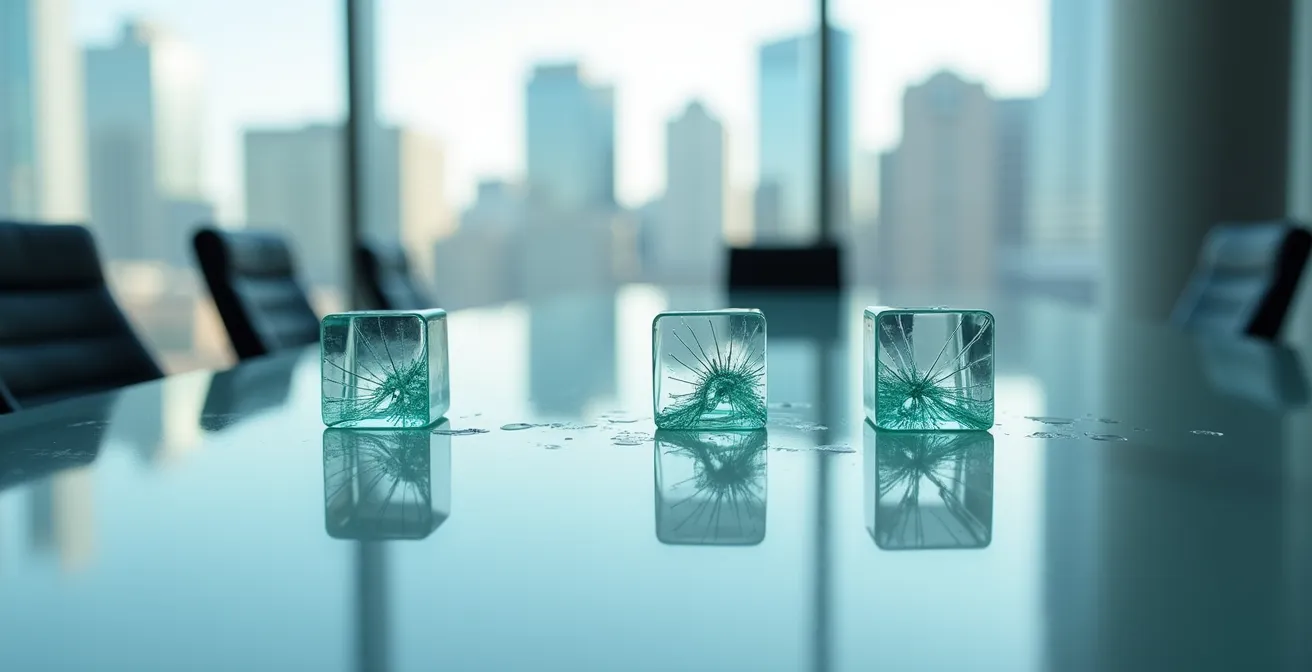 Représentation visuelle des failles économiques en franchise