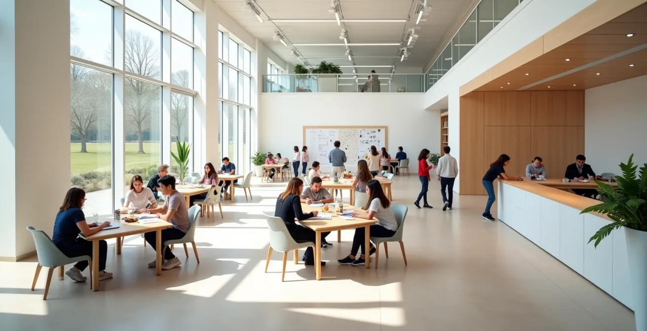 Session de formation collaborative avec mentorat entre collaborateurs