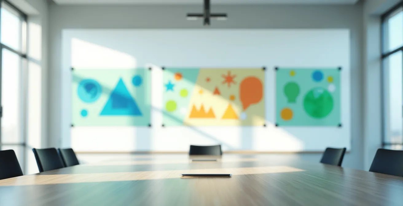 Visualisation des trois pistes parallèles de développement d'une franchise